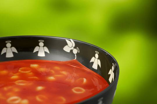 Доматена супа с макарони