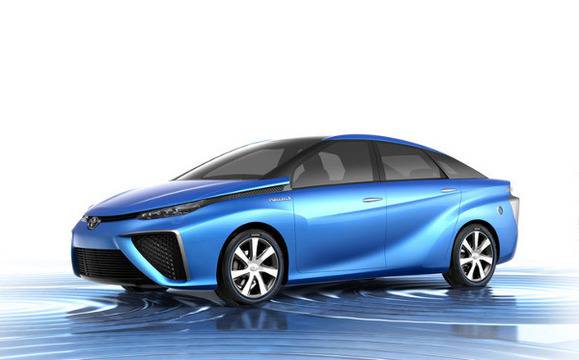 Toyota разкрива кола с водородни горивни клетки и нулеви емисии на CES 2014