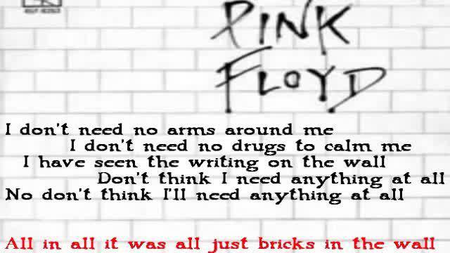 Пинк Флойд – Тухла в Стената (Pink Floyd-Another Brick In The Wall)