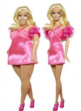 Барби с наднормени килограми