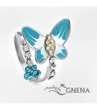 Пръстен Сини пеперуди