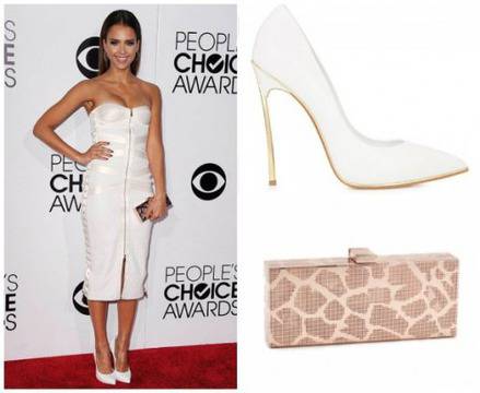 Джесика Алба – видение в бяло