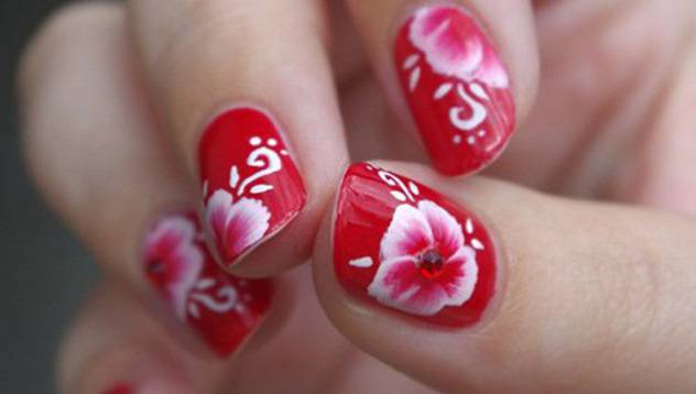 Красив маникюр на цветя видяна 2860 коментари 0