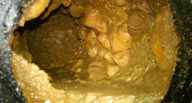 Вижте как изглеждат тръбите за питейна вода!