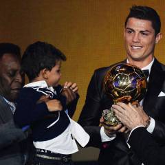 Роналдо показа сина си на официално събитие