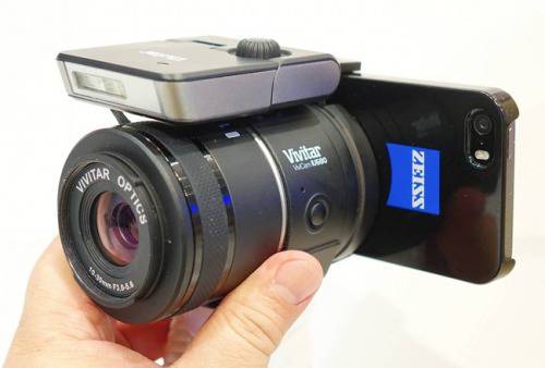 Vivitar ViviCam IU680: анонс на сменяема оптика за смартфони