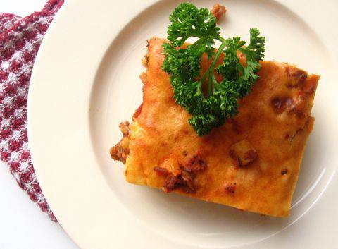 Класическа мусака с кайма и картофи