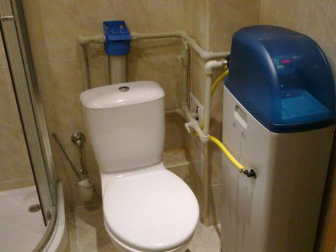 омекотител за твърда вода за апартамент или къща RX 17