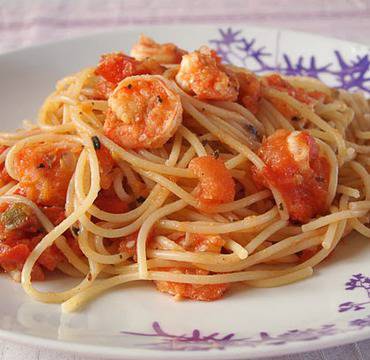 ivko: Спагети със скариди