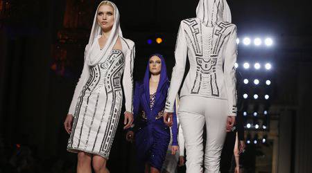 Фотогалерия: Донатела Версаче, вдъхновена от Грейс Джоунс