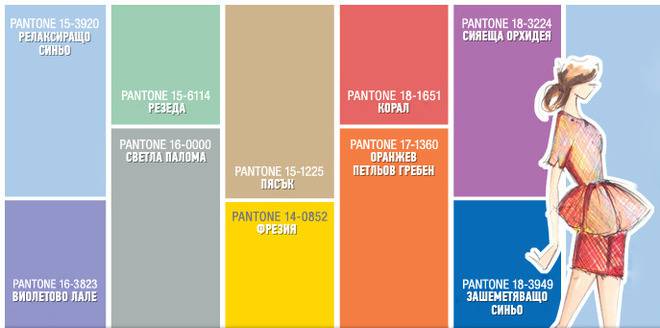 Кои са цветовете на пролет 2014!