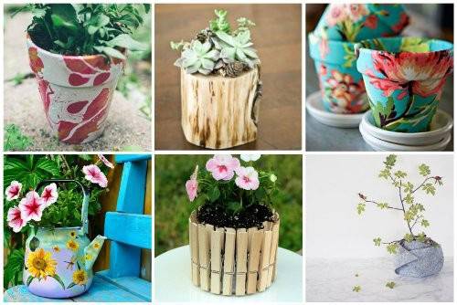 Направи си сам: 9 оригинални саксии за градината