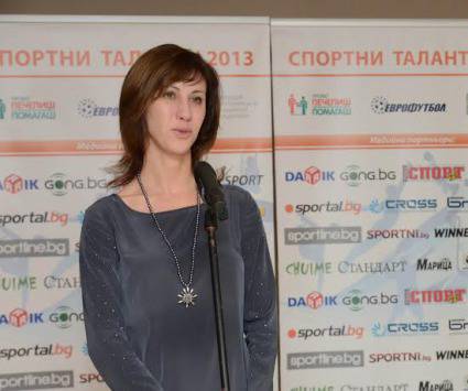 Управителят на “Еврофутбол“ Екатерина Михайлова: С програма “Спортни таланти” даваме шанс на младите