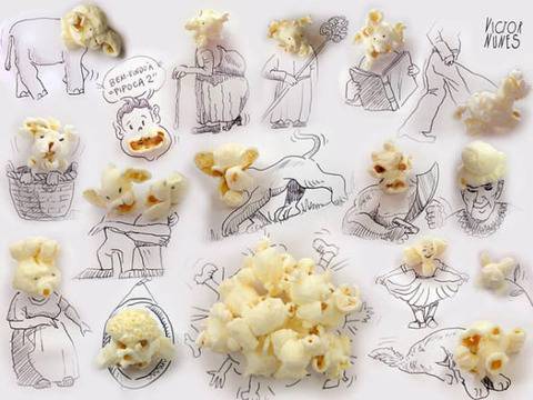 Гавра с храна или изкуство?