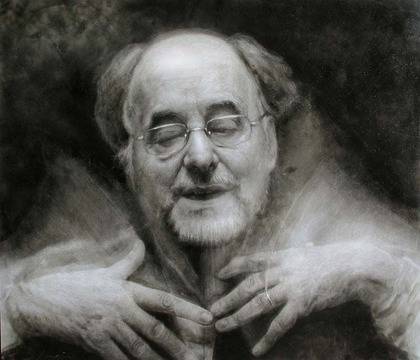 Художник рисува с дим