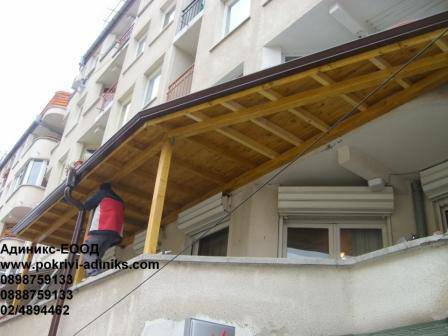 Усвояване на тераси фирма за покривни ремонти покривни прозорци