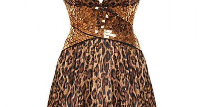 Абитуриенстка Бална Рокля Леопард