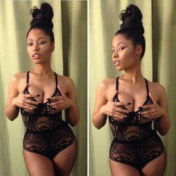 Ники Минаж за първи път показа истинската си коса