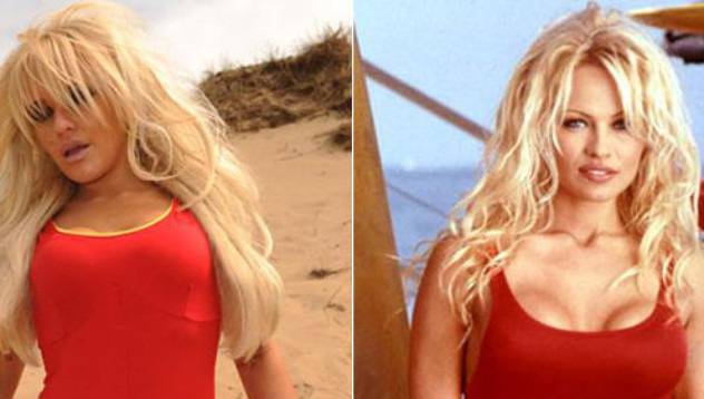 Млада жена се превърна в Памела Андерсън видяна 4143 коментари 9