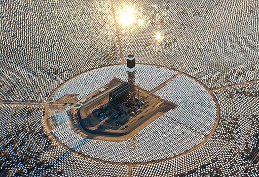 Най-голямата слънчева електроцентрала в света официално бе пусната в експлоатация