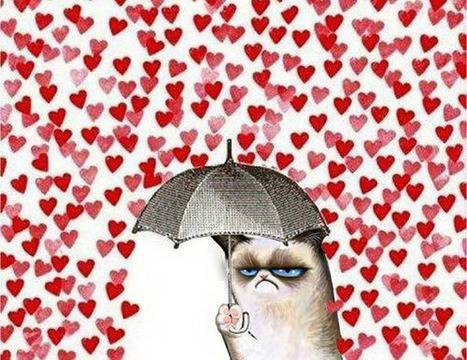 Топ 18 култови пожелания на Grumpy Cat за Свети Валентин