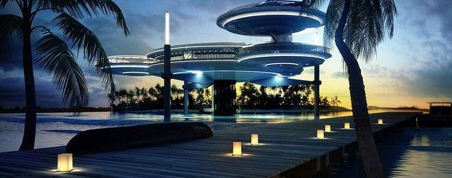 Подводен рай! Извънземният хотел в Дубай