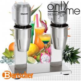 Бар миксер двоен TURBO – Шейкър с две чаши по 700мл.