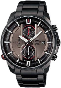 Мъжки часовник Casio Edifice EFR-533BK-8A LED Light Steel