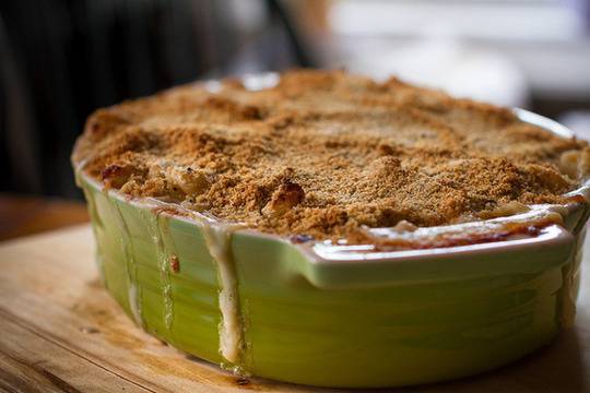 Солени макарони на фурна