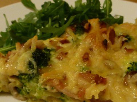 Карфиол и броколи със сметана и пармезан на фурна