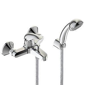 VIDIMA ORION Комплект смесител за вана с ръчен душ и окачване B4227AA