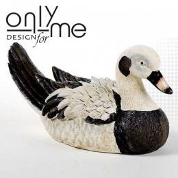 Плуваща езерна фигура Дива патица ръчно рисувана.