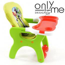 Високо детско столче за хранене, мултифункционално 2 в 1.