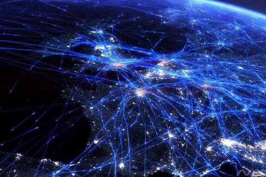 Въздушният трафик над Европа