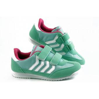 Детски маратонки с лепенки БР 8201 зелено