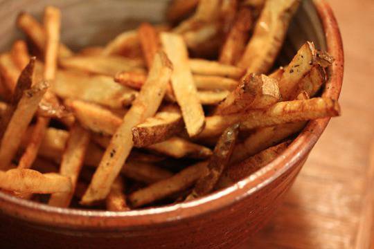 Пържени пресни картофи