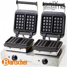 Двоен професионален гофретник Брюксел