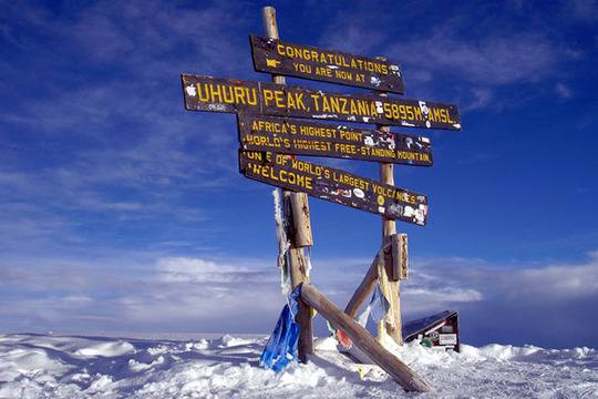 Изкачване на връх Ухуру, Килиманджаро