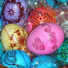 10 забавни техники за боядисване на яйца