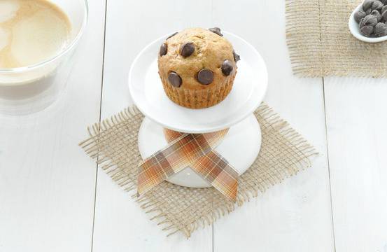 Мъфини с банан и шоколад