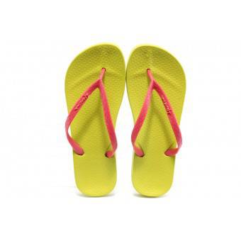 Дамски анатомични чехли Ipanema 81030 зелено-розов