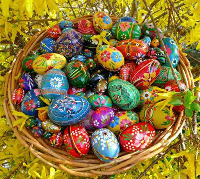 Кошници с Великденски Яйца