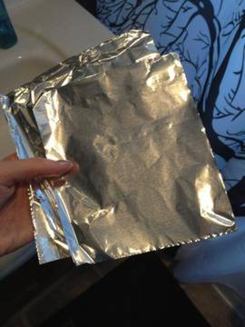 Готварско фолио за красиви къдрици