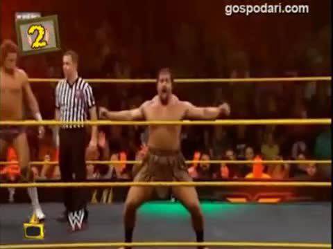 Българския кечист Александър Русев – Господари на ефира