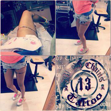 Алисия показа ново тату