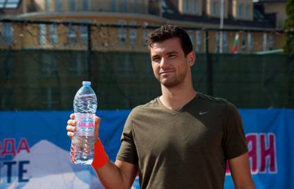 Григор Димитров стана лице на нова марка изворна вода „БАЛДАРАН”, бутилирана в гр. Девин