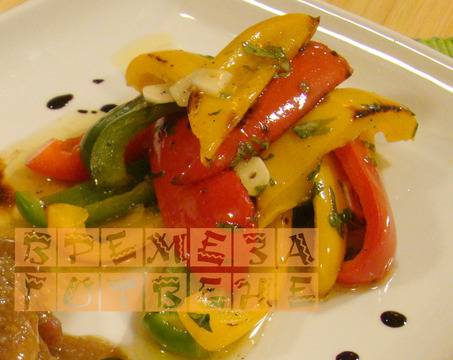 Печени чушки в босилекова марината