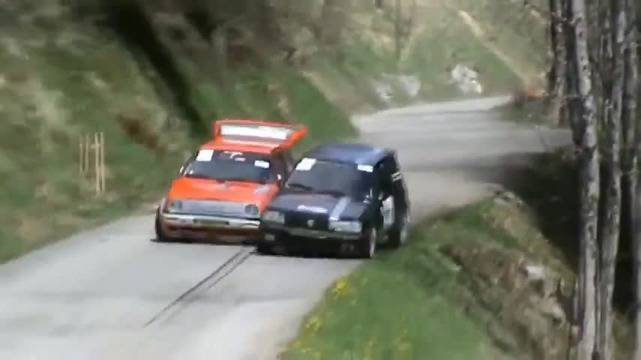 Най-лудото изпреварване, което някога сте виждали