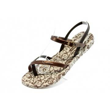 Дамски сандали в бежово и кафяво Ipanema 81193 бежово-кафявиKP