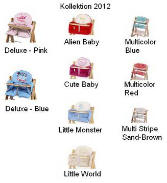 Дървено столче за хранене Alpha 2012